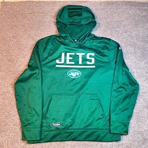 New York Jets Green Hoodie Sweatshirt NFL Team Apparel